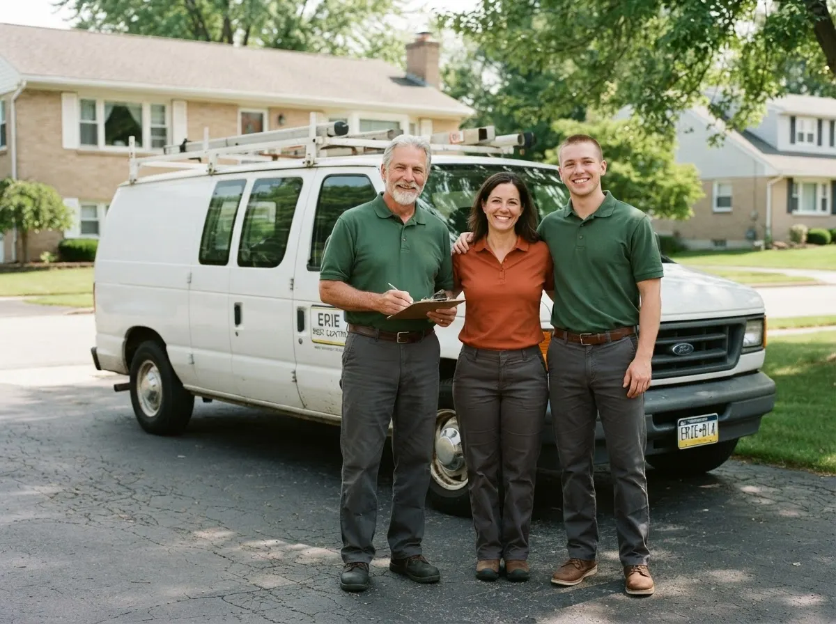 The Evergreen Pest Management team, pest control service in Erie, PA